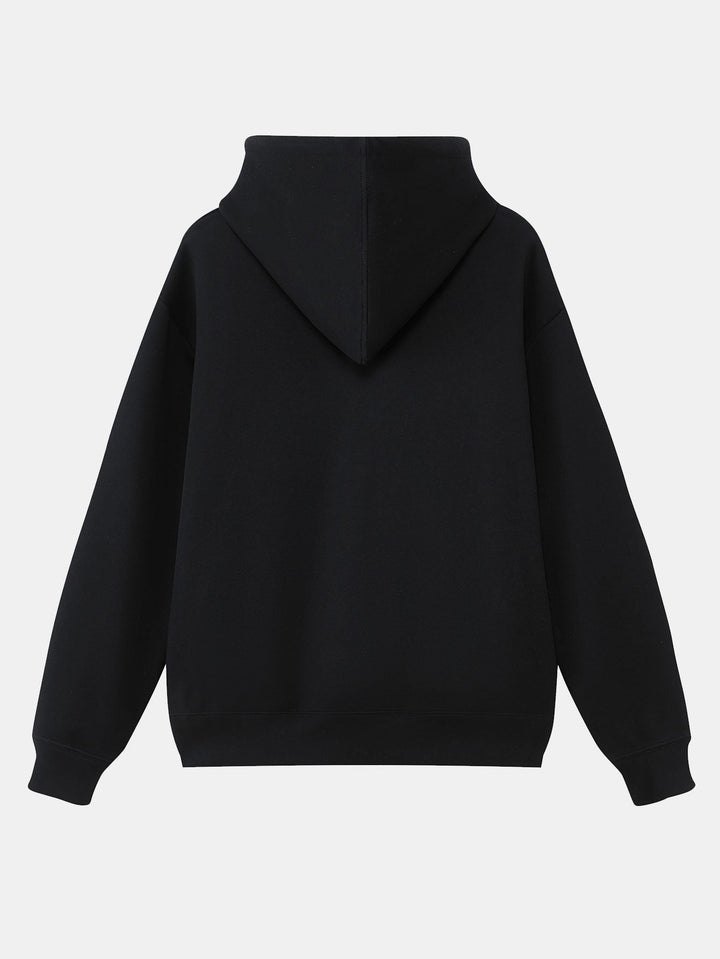 Eugenio | Sudadera con capucha oversize de algodón grueso