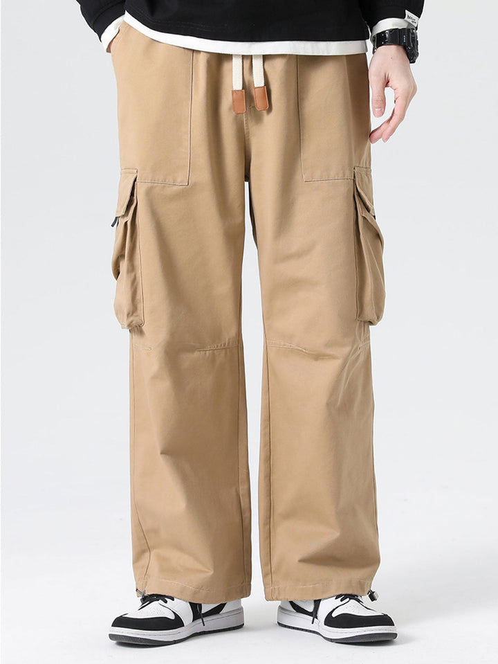 Evencio | Pantalón cargo parachute con cordón