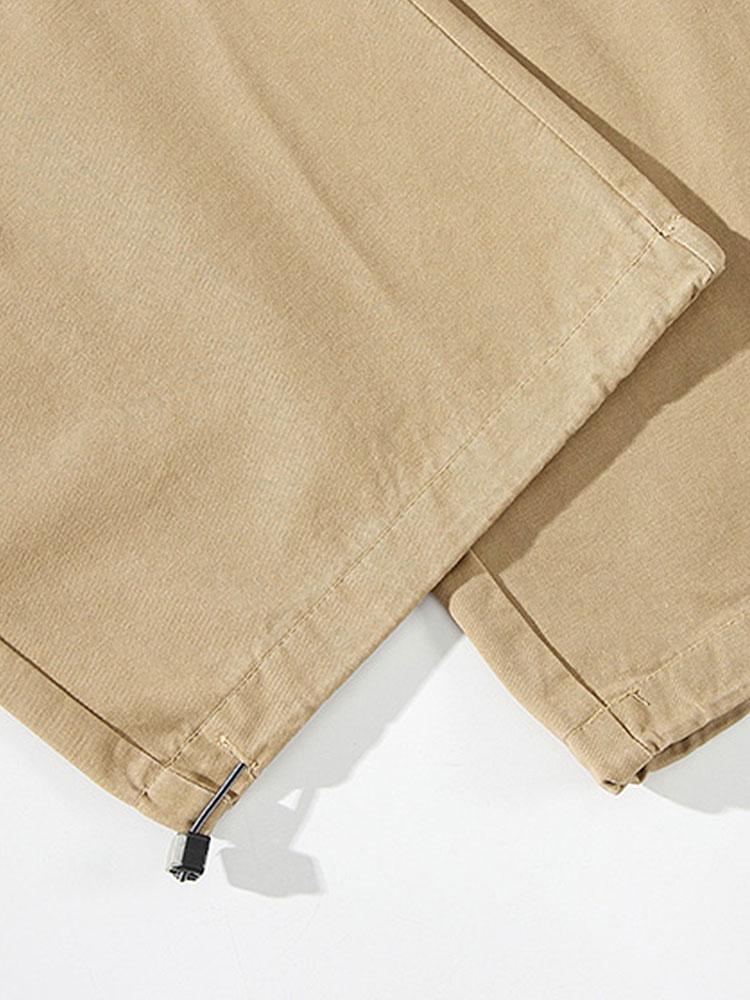 Evencio | Pantalón cargo parachute con cordón