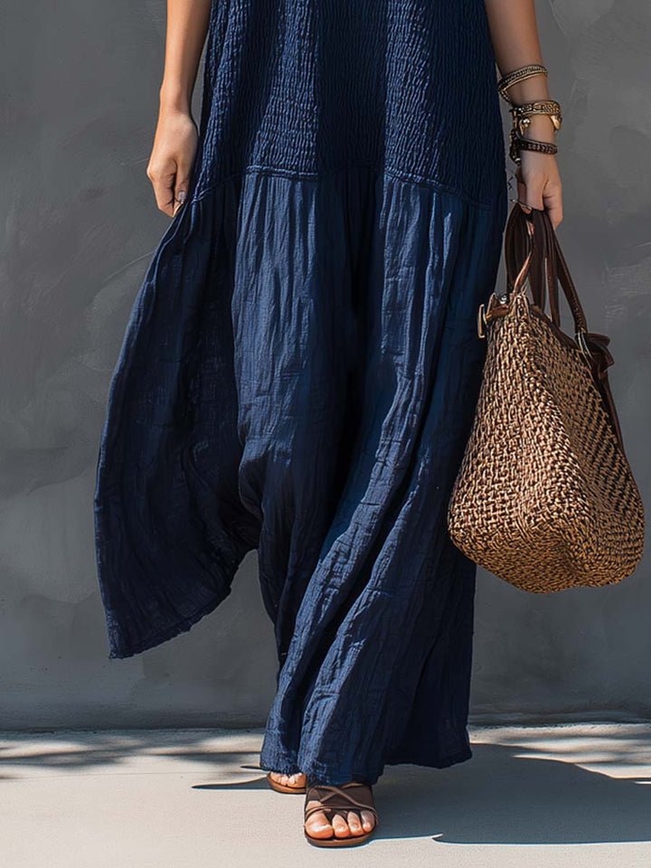 Josefa | Vestido largo patchwork bohemio