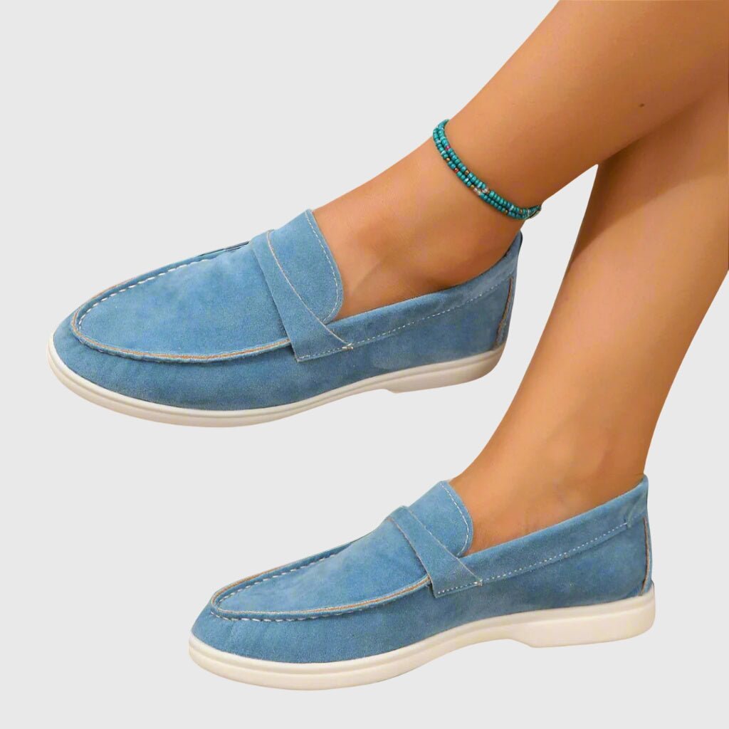 Fátima | Mocasines casual en color topo