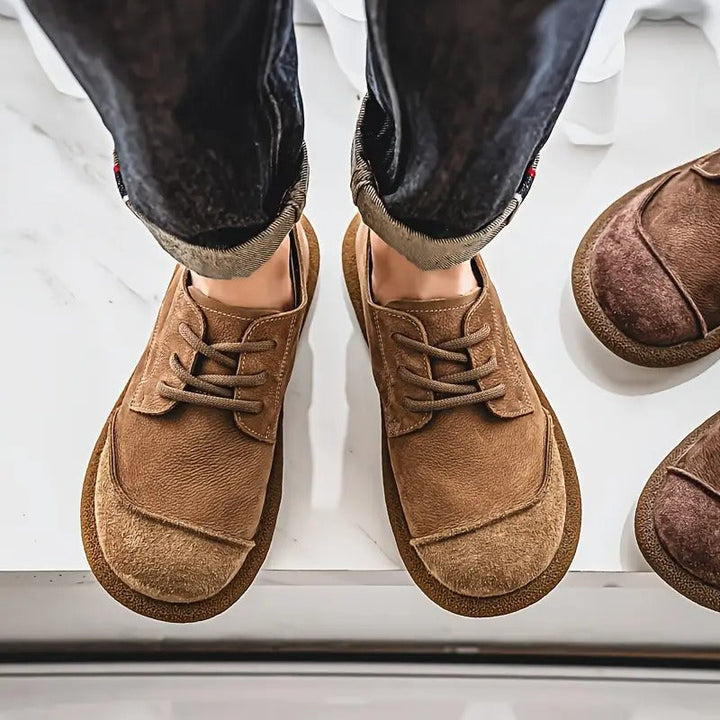 Fermín | Zapatos casual marrones con cordones
