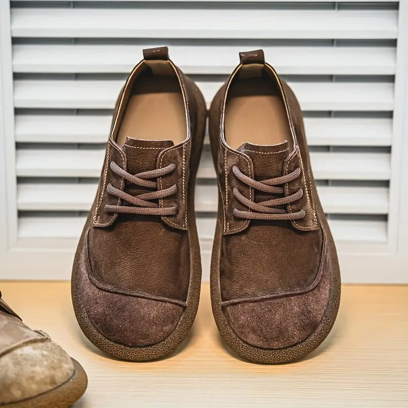 Fermín | Zapatos casual marrones con cordones