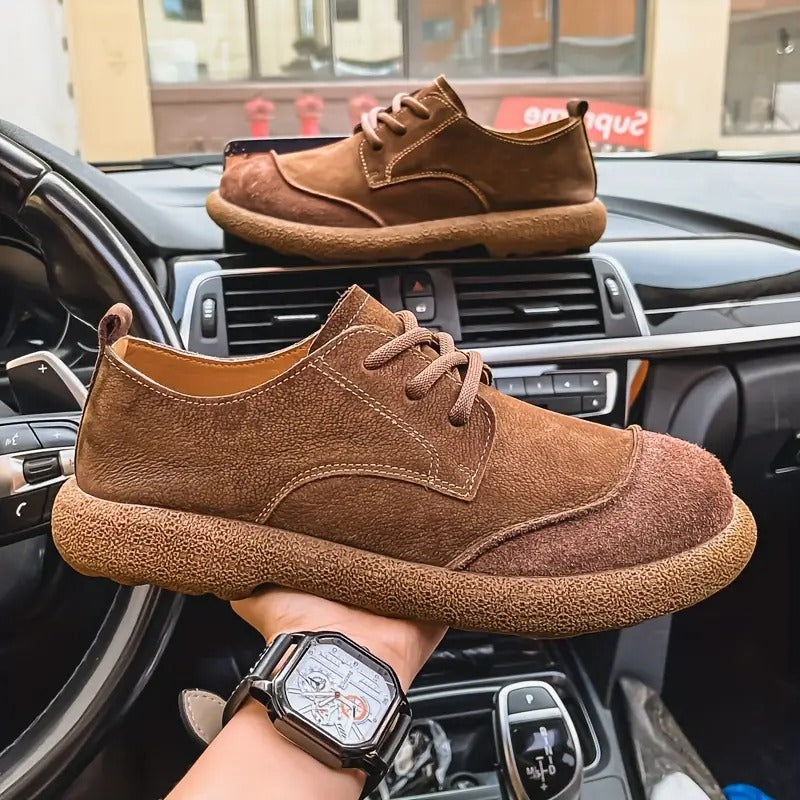 Fermín | Zapatos casual marrones con cordones