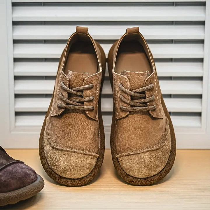 Fermín | Zapatos casual marrones con cordones
