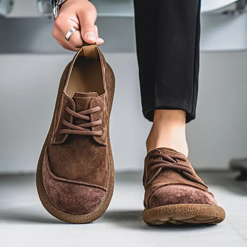 Fermín | Zapatos casual marrones con cordones