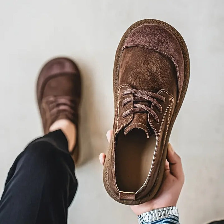Fermín | Zapatos casual marrones con cordones