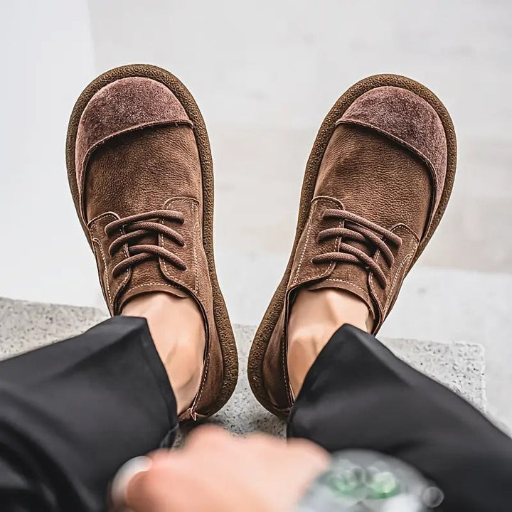 Fermín | Zapatos casual marrones con cordones
