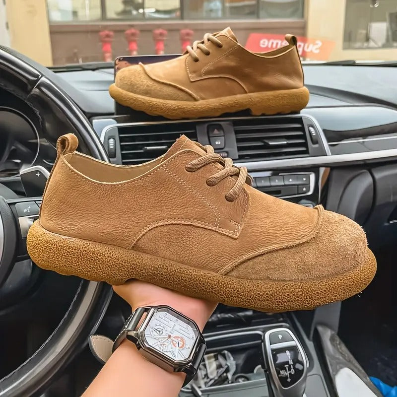 Fermín | Zapatos casual marrones con cordones