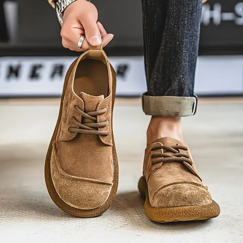 Fermín | Zapatos casual marrones con cordones