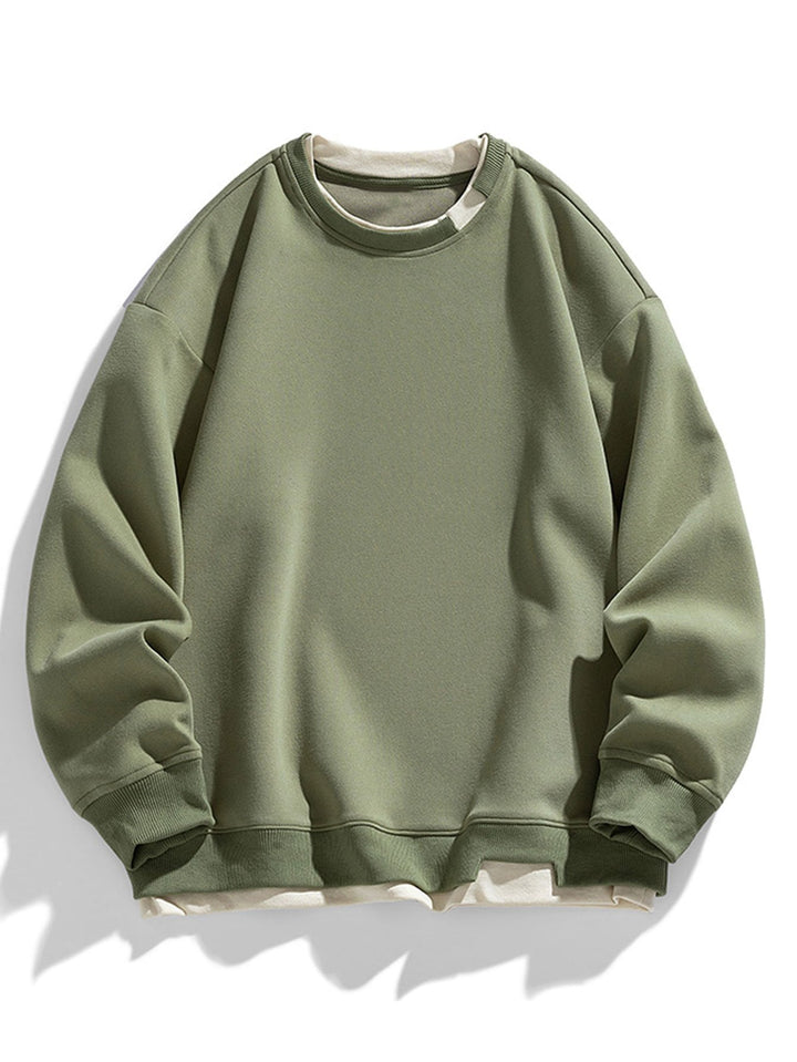 Fernando | Sudadera 2 en 1 con cuello redondo