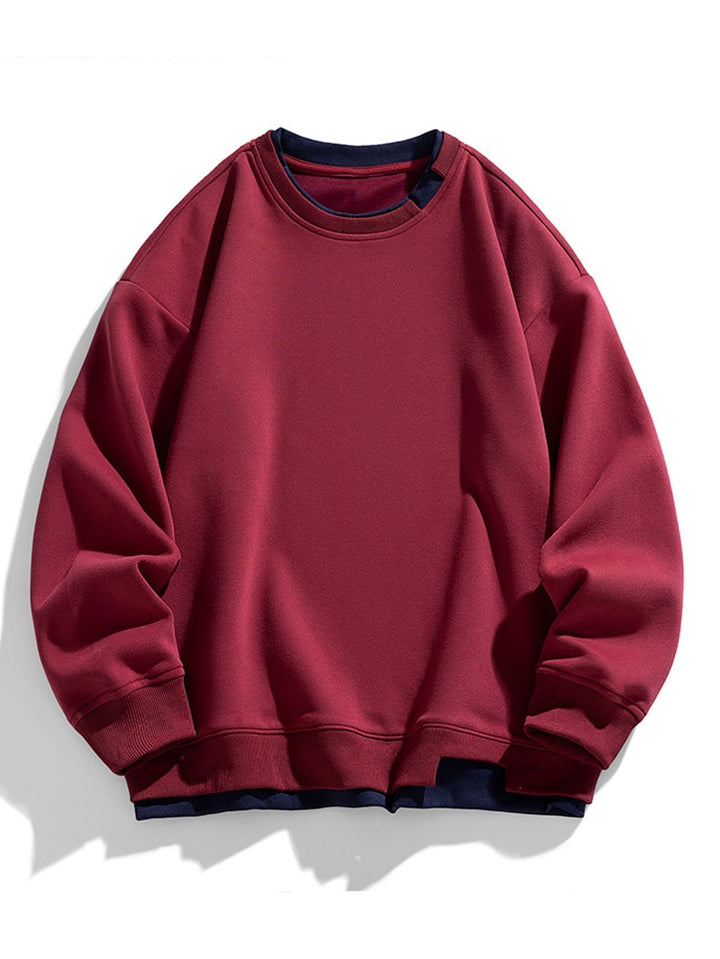 Fernando | Sudadera 2 en 1 con cuello redondo