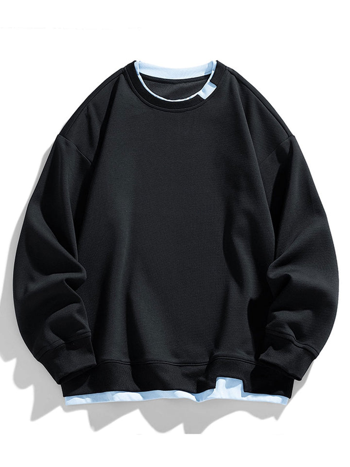 Fernando | Sudadera 2 en 1 con cuello redondo