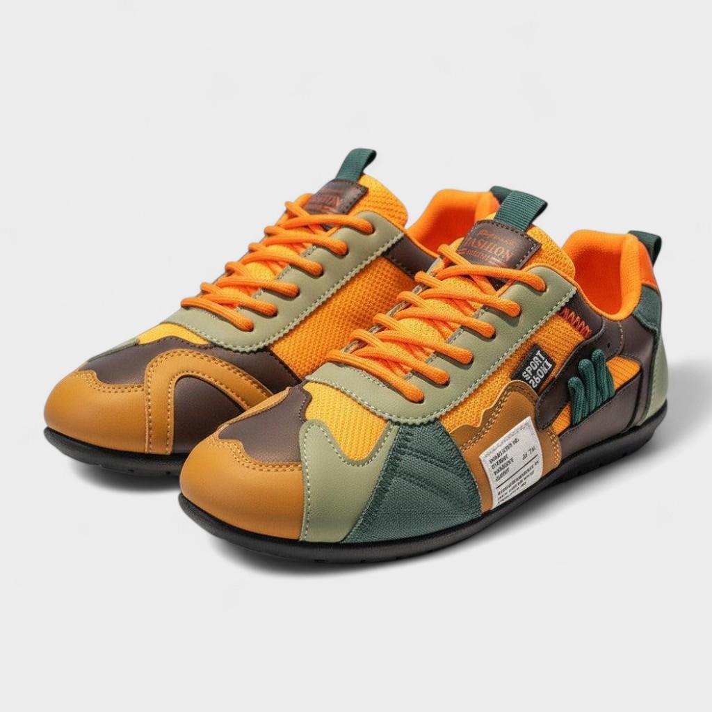 Fernando | Zapatillas retro con bloques de color
