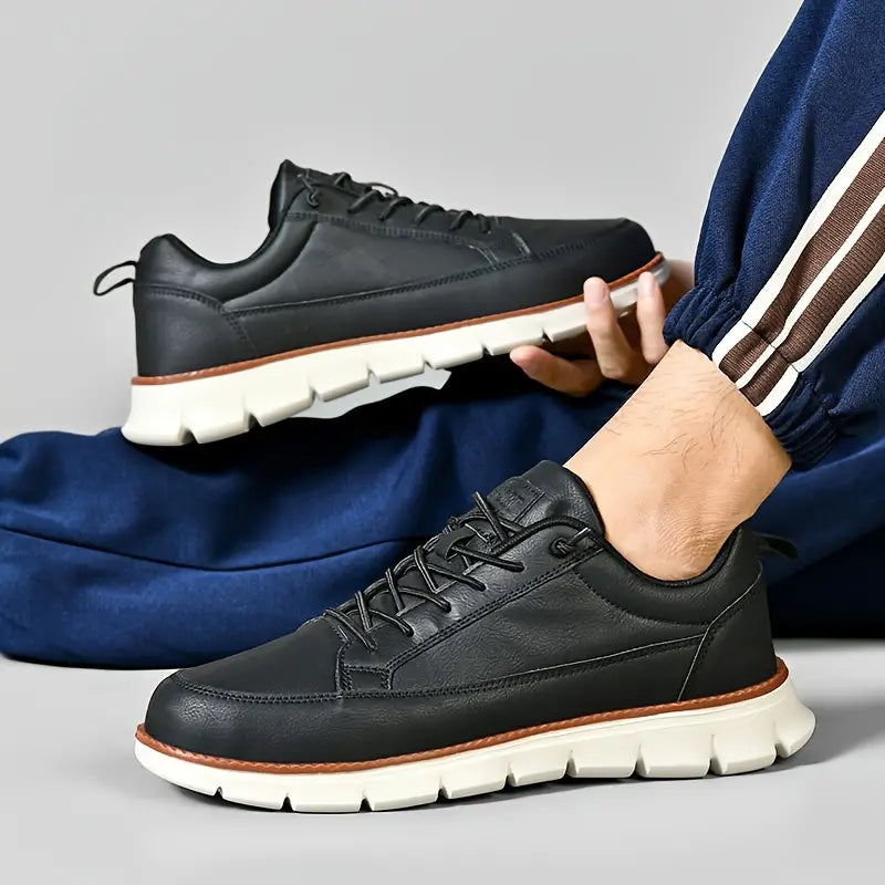 Fidel | Zapatillas casual azul marino