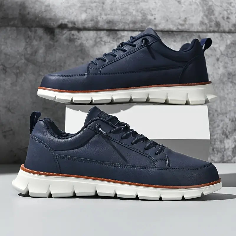 Fidel | Zapatillas casual azul marino