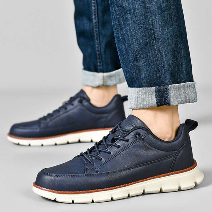 Fidel | Zapatillas casual azul marino