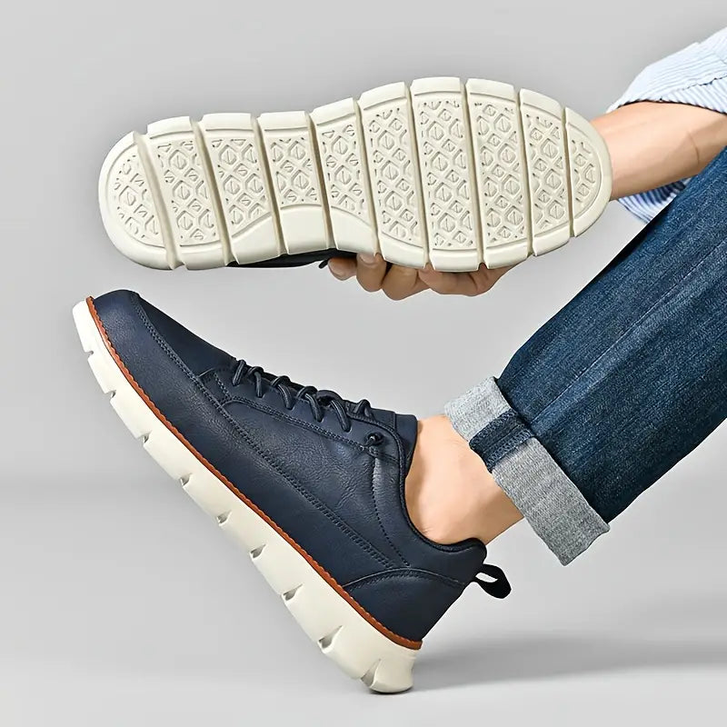 Fidel | Zapatillas casual azul marino