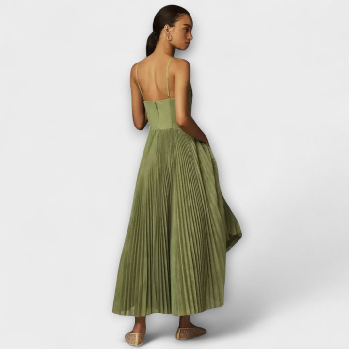 Elisa | Vestido maxi romántico