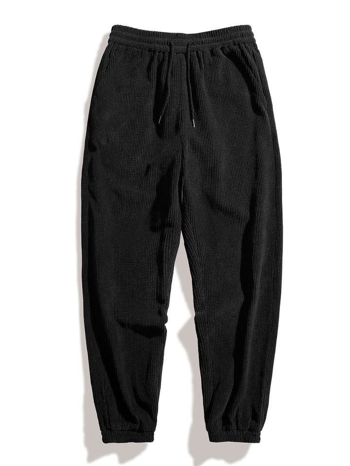Froilán | Pantalón jogger de pana con cordón ajustable
