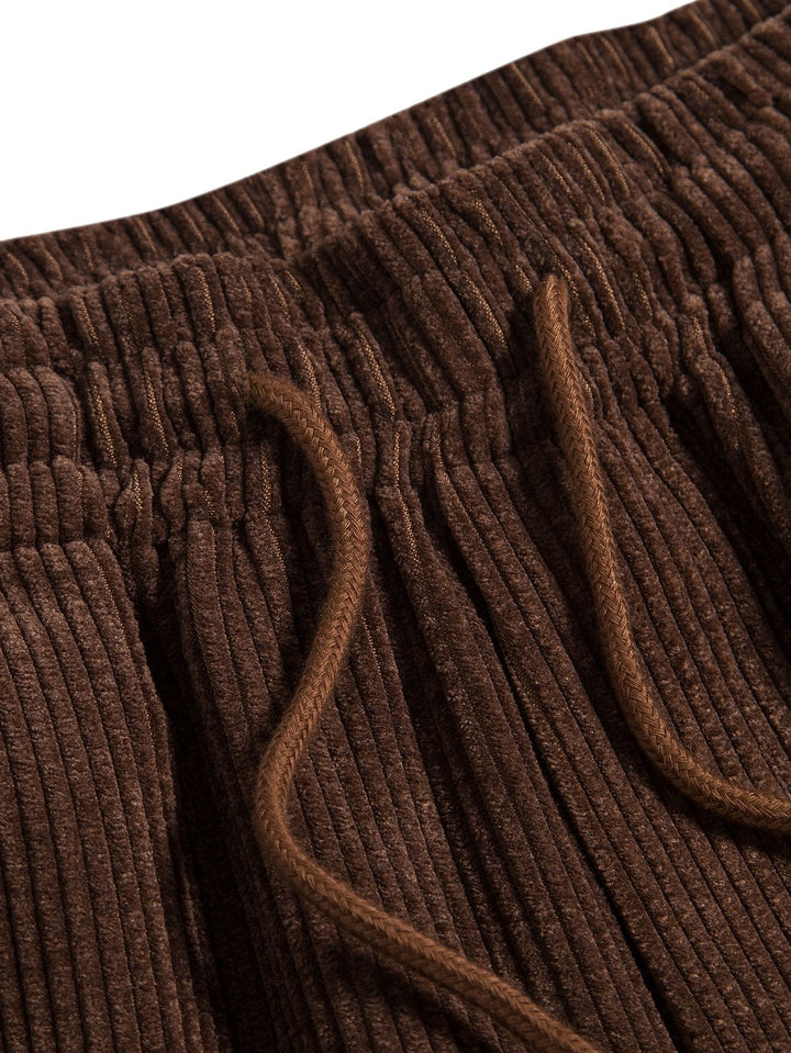 Froilán | Pantalón jogger de pana con cordón ajustable
