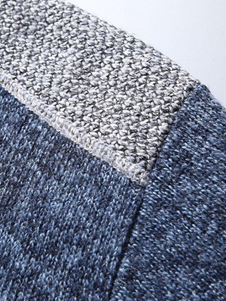 Fulgencio | Jersey en contraste con cremallera