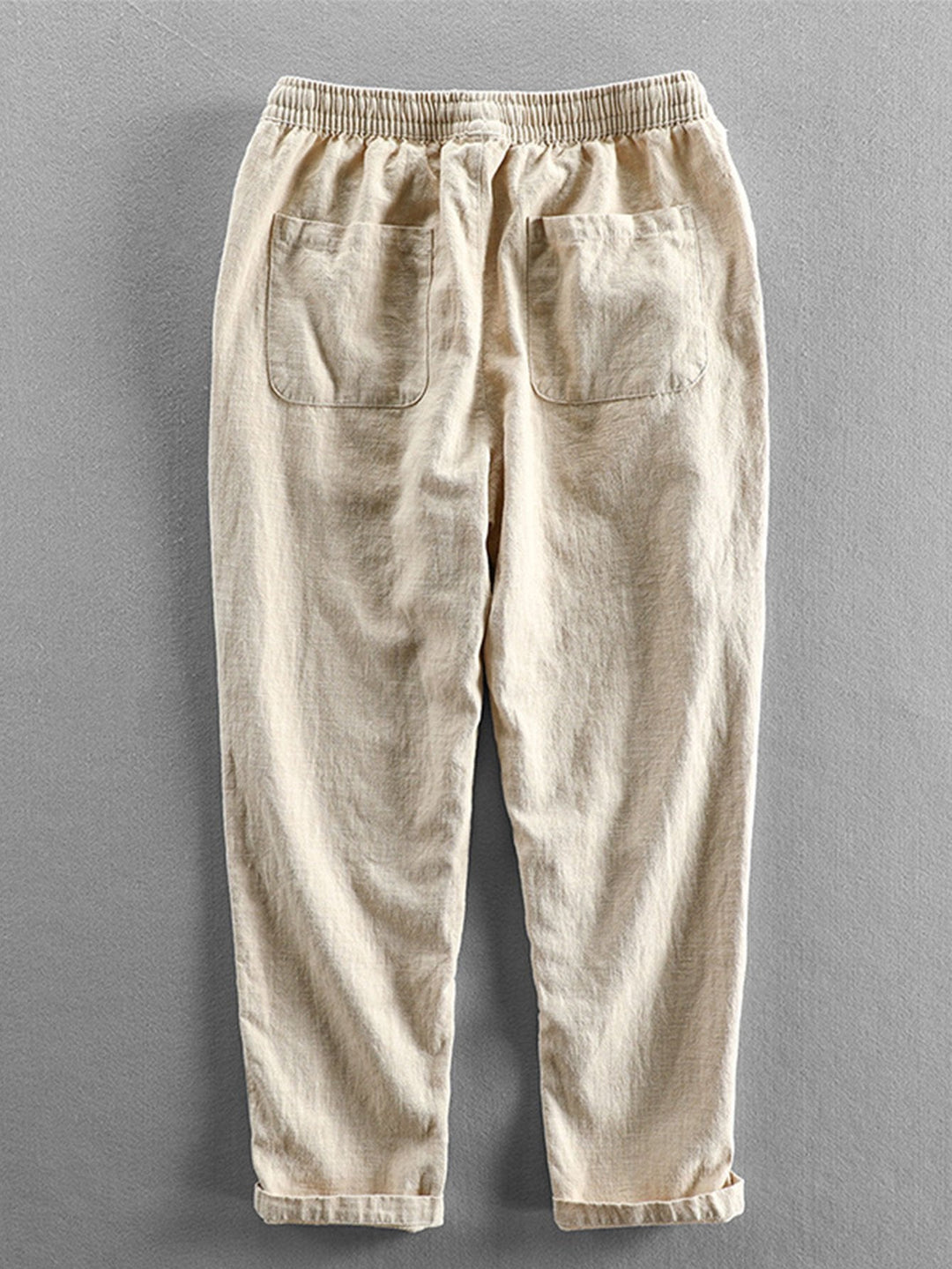 Gabino | Pantalón cropped de lino y algodón
