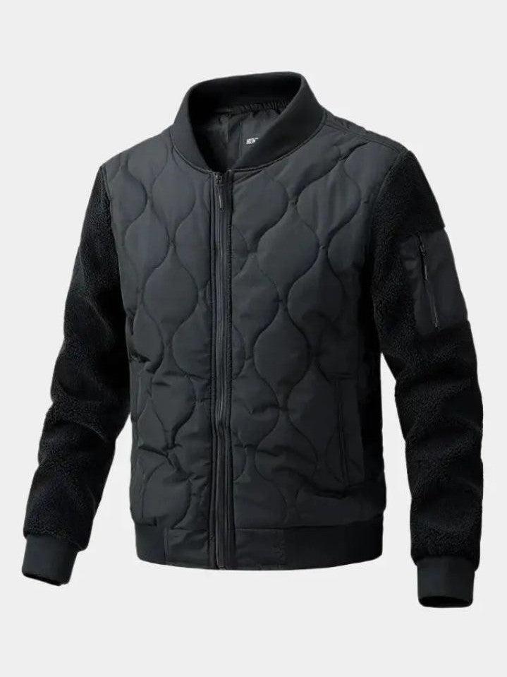 Gaspar | Chaqueta bomber acolchada azul marino