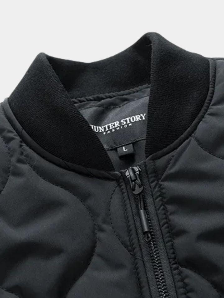 Gaspar | Chaqueta bomber acolchada azul marino