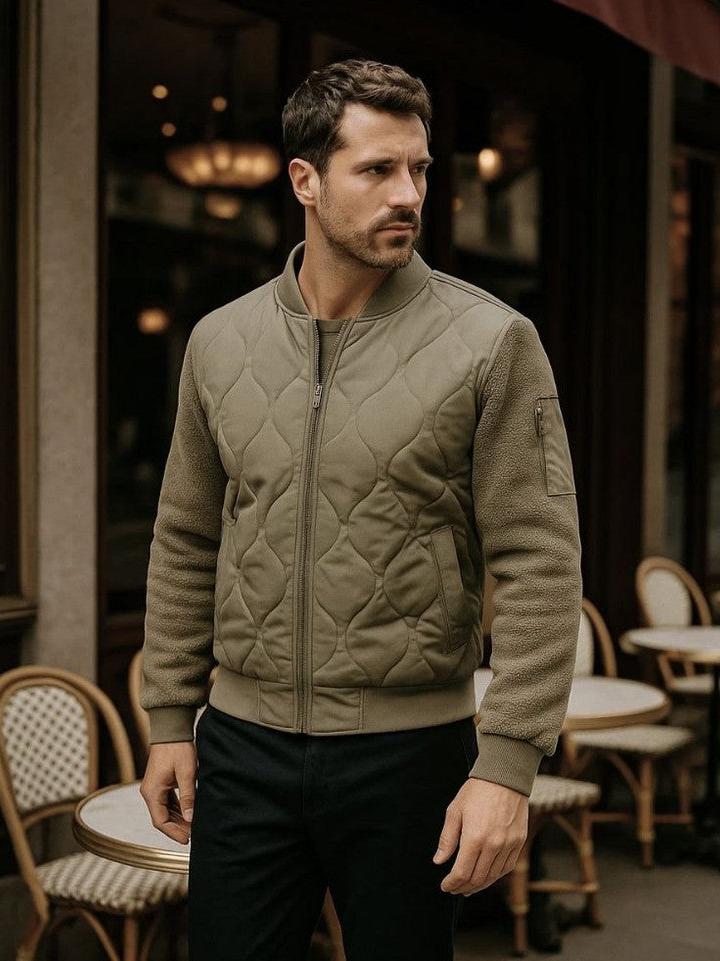 Gaspar | Chaqueta bomber acolchada azul marino