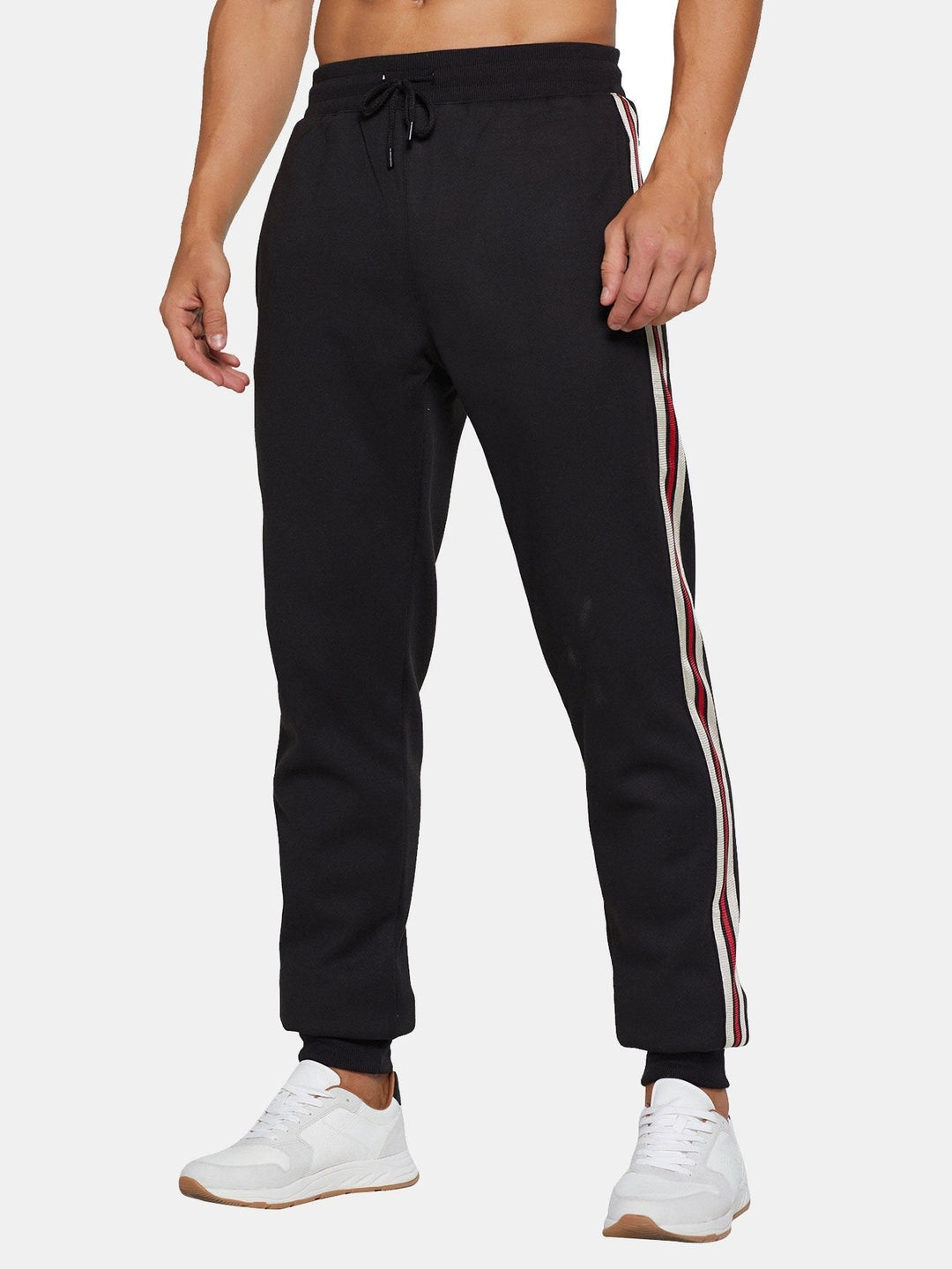 Gastón | Pantalón jogger forrado de borreguito con banda lateral
