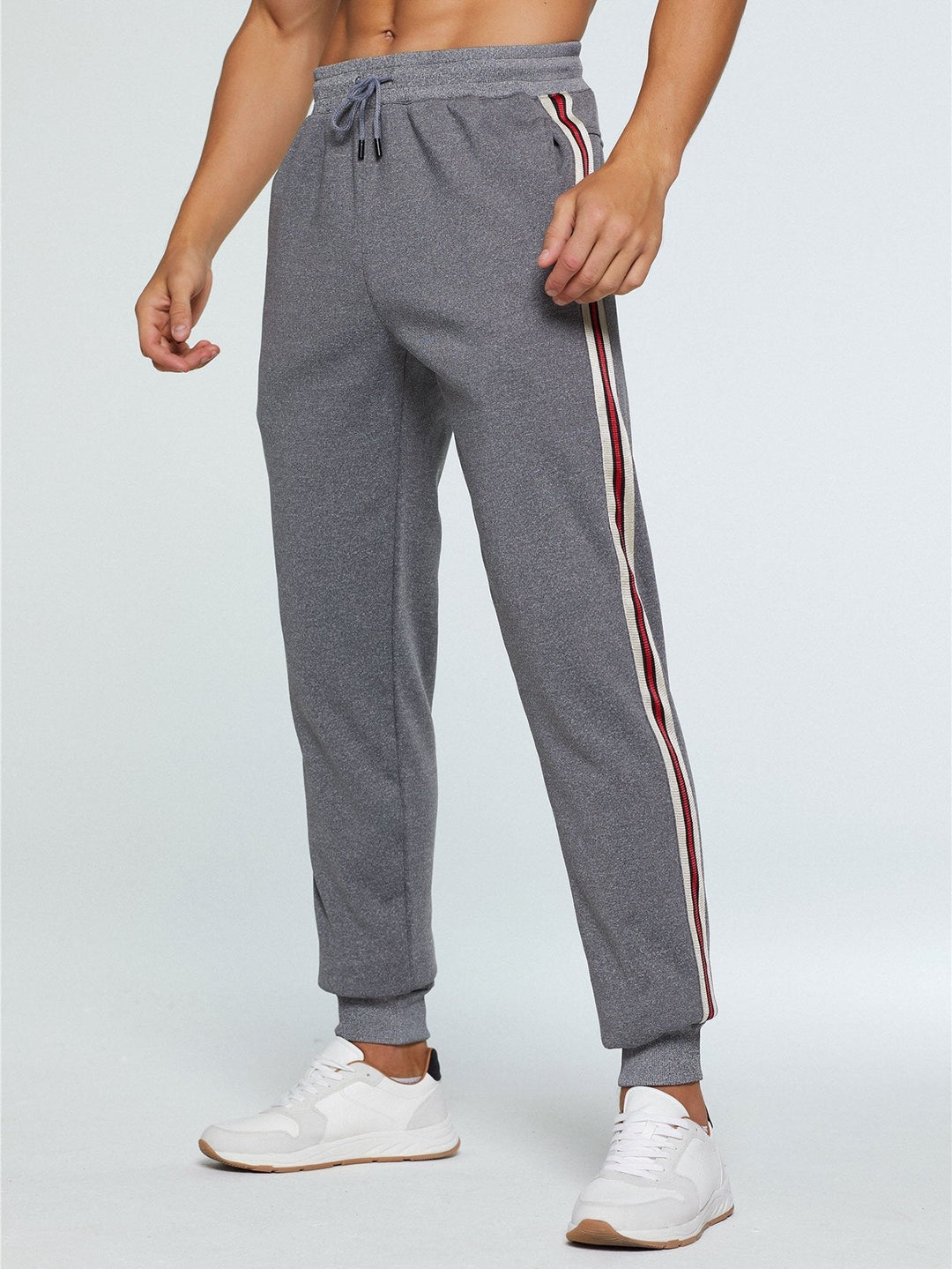 Gastón | Pantalón jogger forrado de borreguito con banda lateral