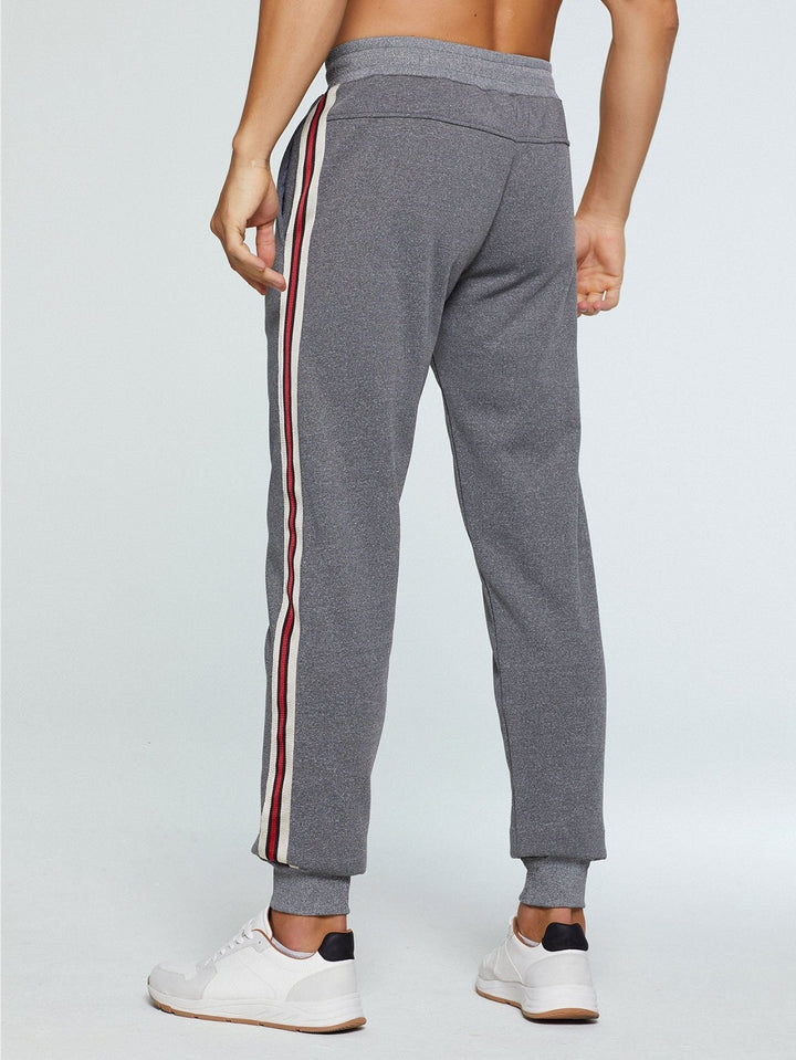 Gastón | Pantalón jogger forrado de borreguito con banda lateral