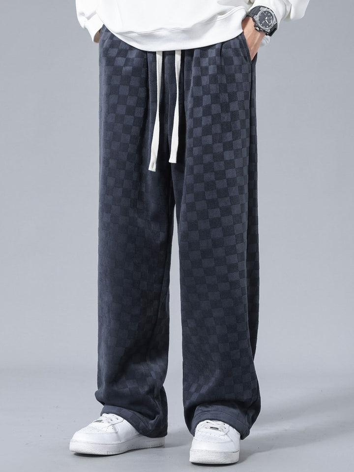 Gaudencio | Pantalón de bloques de color con pernera recta