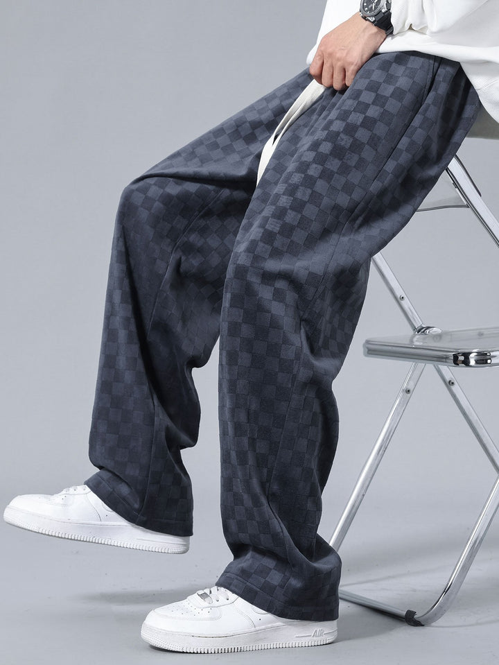 Gaudencio | Pantalón de bloques de color con pernera recta