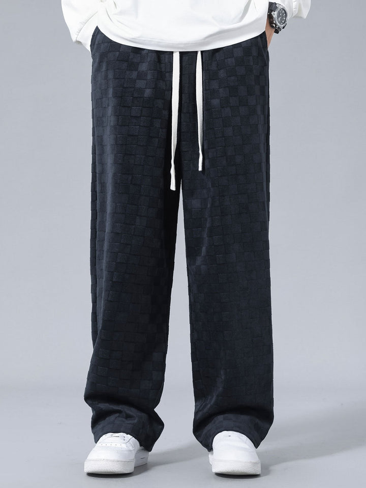 Gaudencio | Pantalón de bloques de color con pernera recta