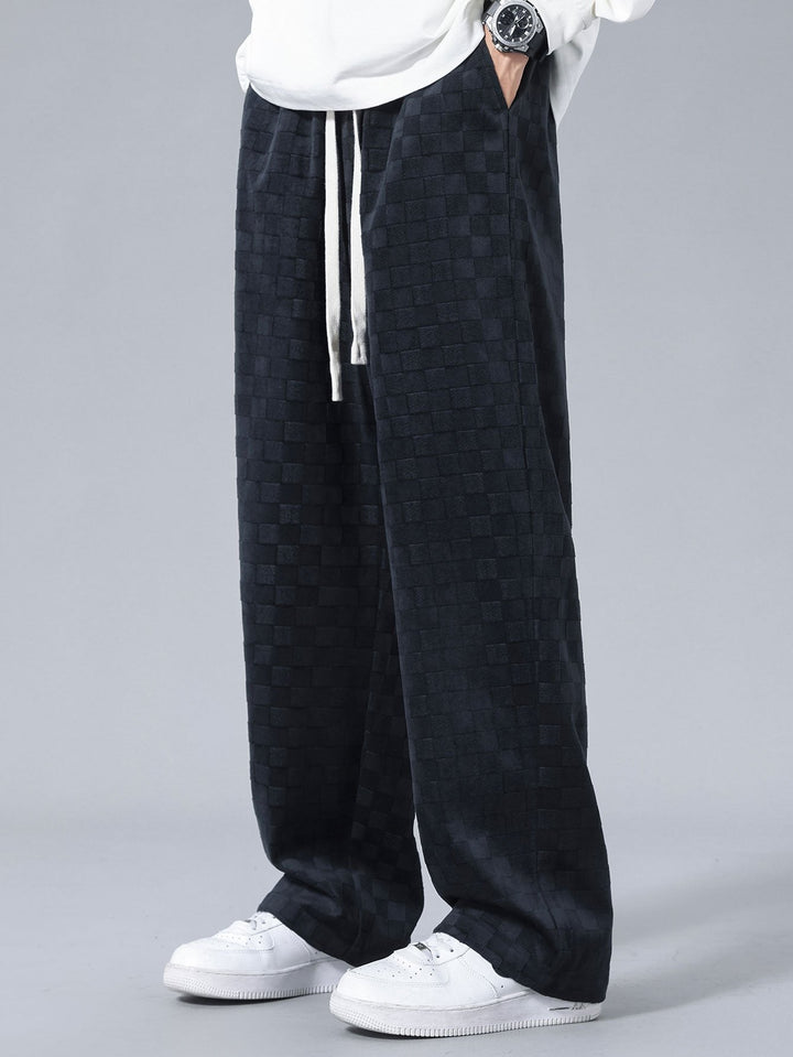 Gaudencio | Pantalón de bloques de color con pernera recta