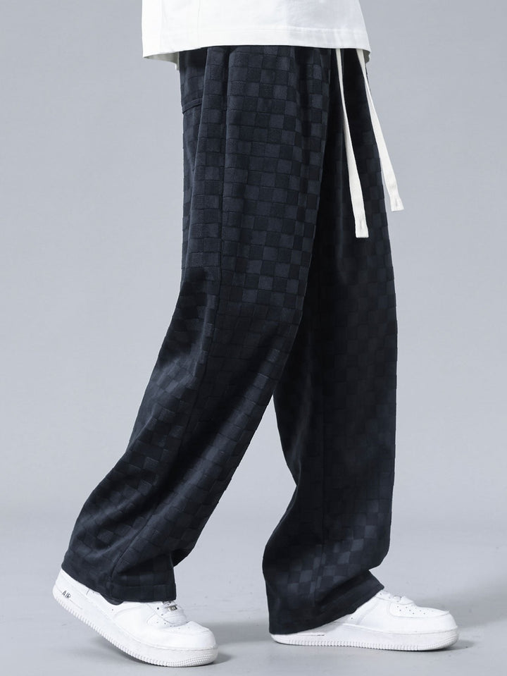 Gaudencio | Pantalón de bloques de color con pernera recta