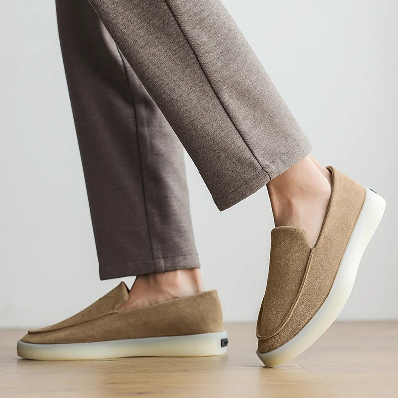 Gerardo | Mocasines clásicos de ante para el trabajo