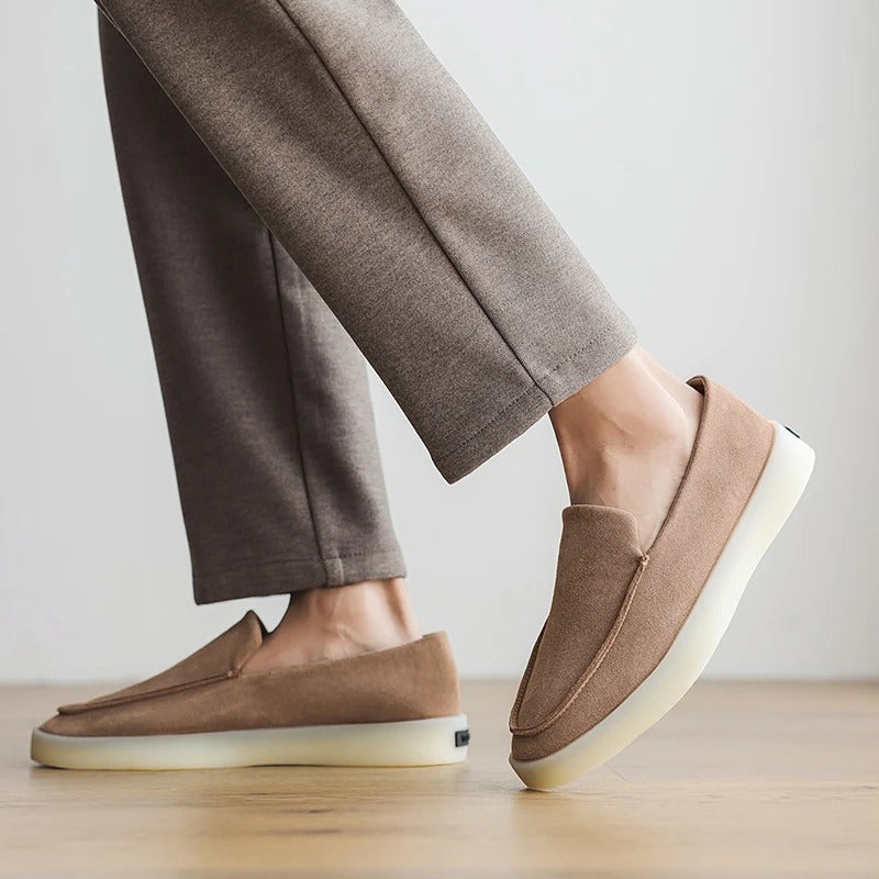 Gerardo | Mocasines clásicos de ante para el trabajo