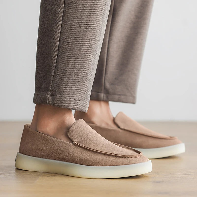Gerardo | Mocasines clásicos de ante para el trabajo