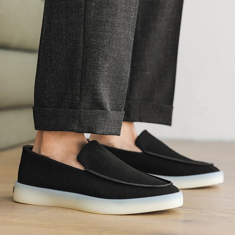 Gerardo | Mocasines clásicos de ante para el trabajo