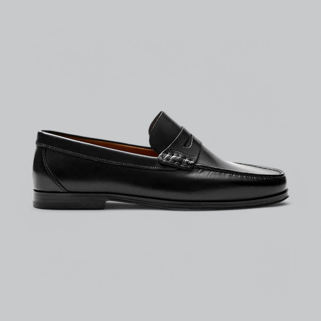 Gervasio | Mocasines penny de piel