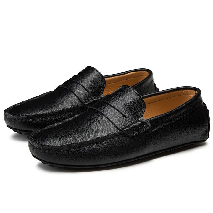 Héctor | Mocasines de piel de verano con horma holgada