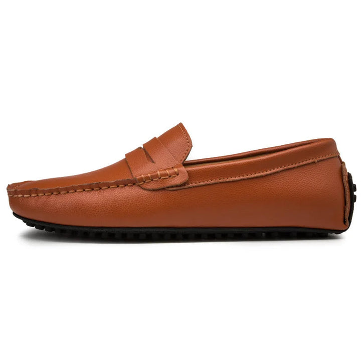 Héctor | Mocasines de piel de verano con horma holgada