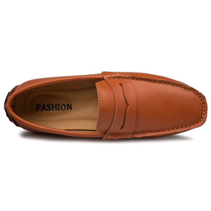 Héctor | Mocasines de piel de verano con horma holgada