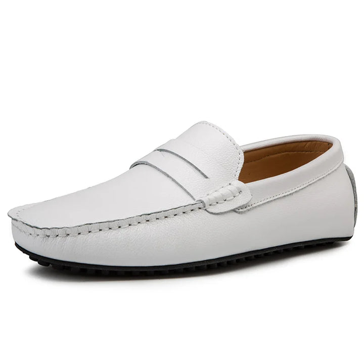 Héctor | Mocasines de piel de verano con horma holgada