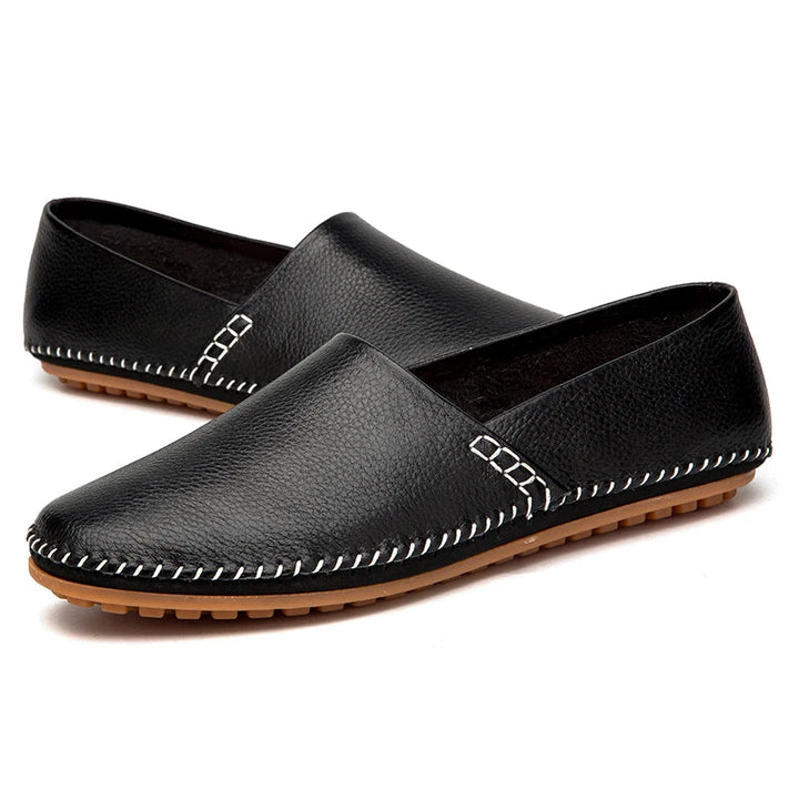 Higinio | Mocasines de piel ligeros