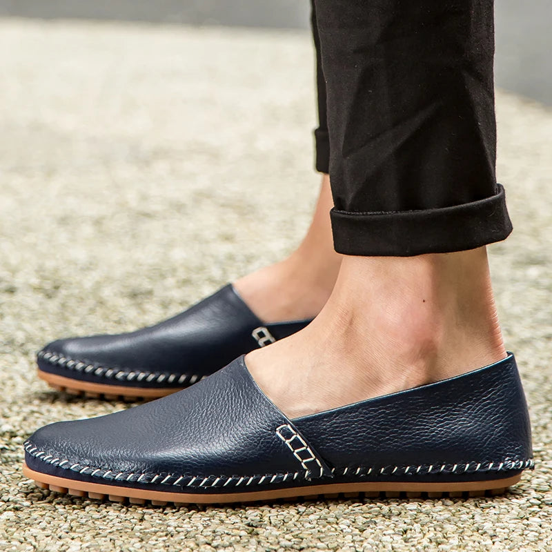 Higinio | Mocasines de piel ligeros