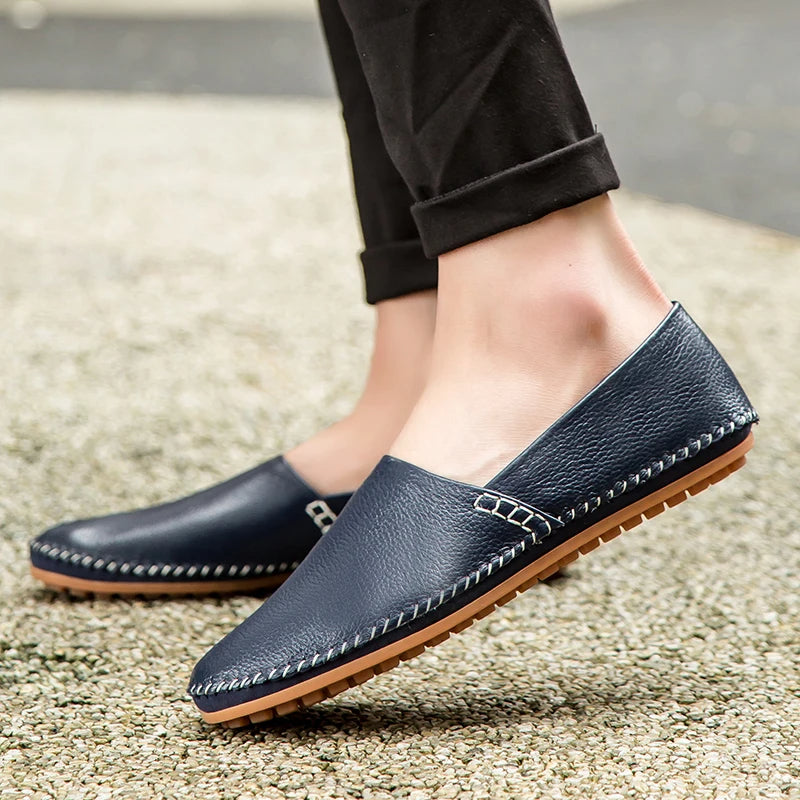 Higinio | Mocasines de piel ligeros